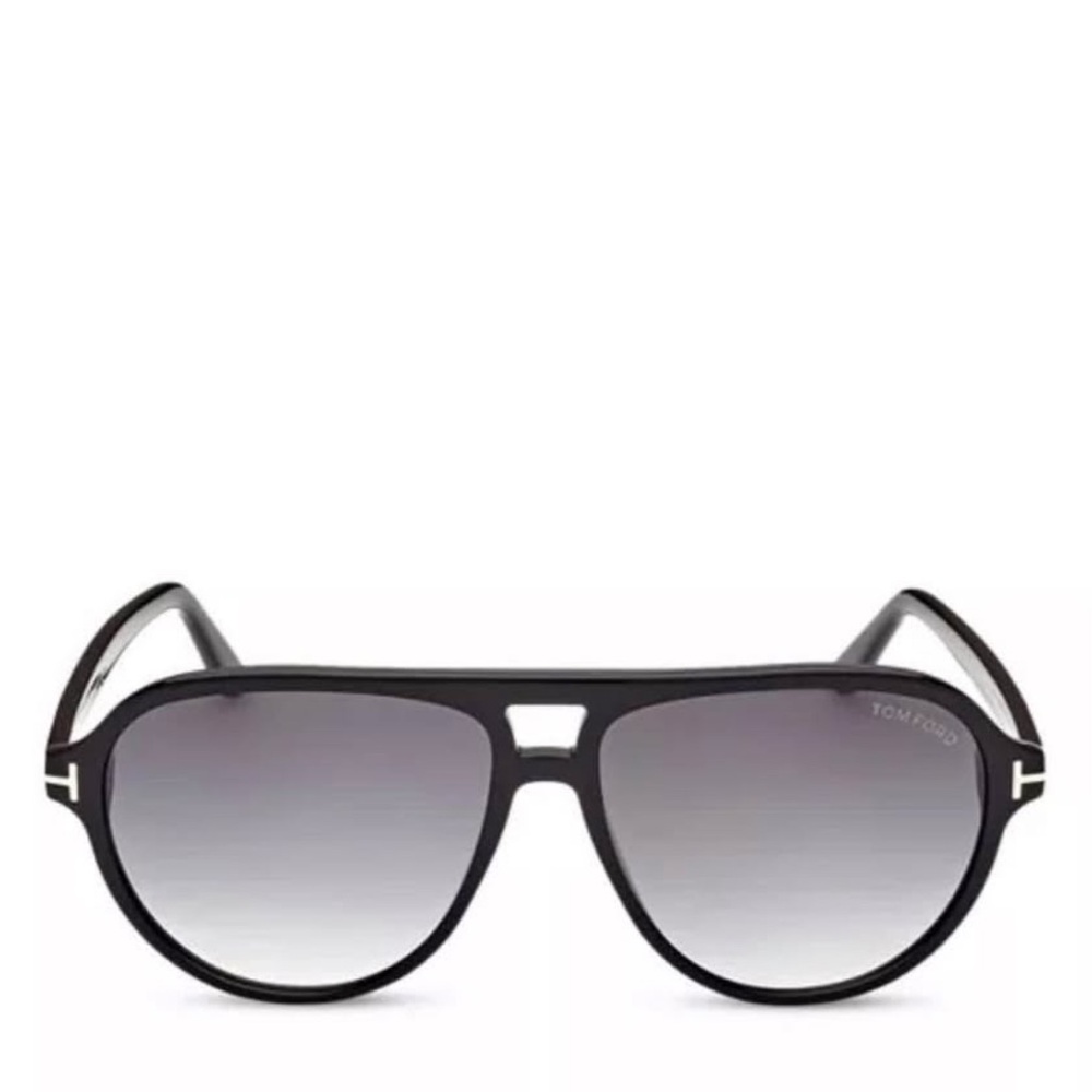 Tom Ford Mens Sunglasses / Jeffrey 59mm Gradient Pilot Sunglasses Aviators